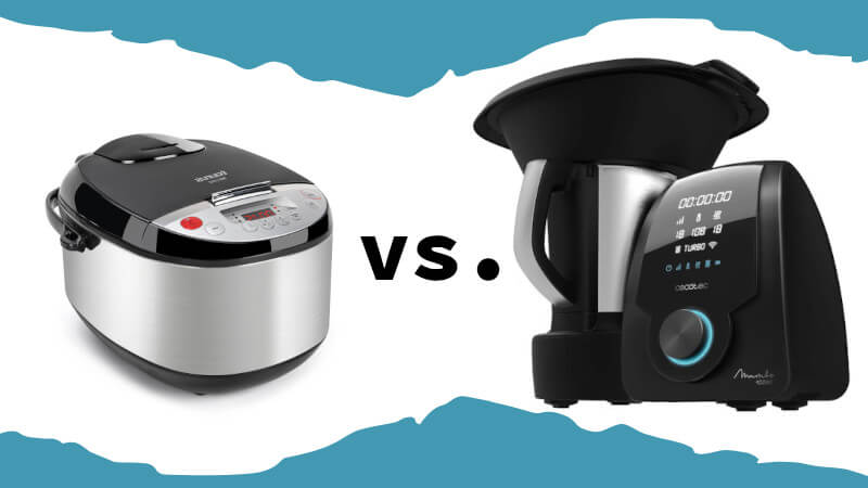Robot de cocina vs. Olla Programable